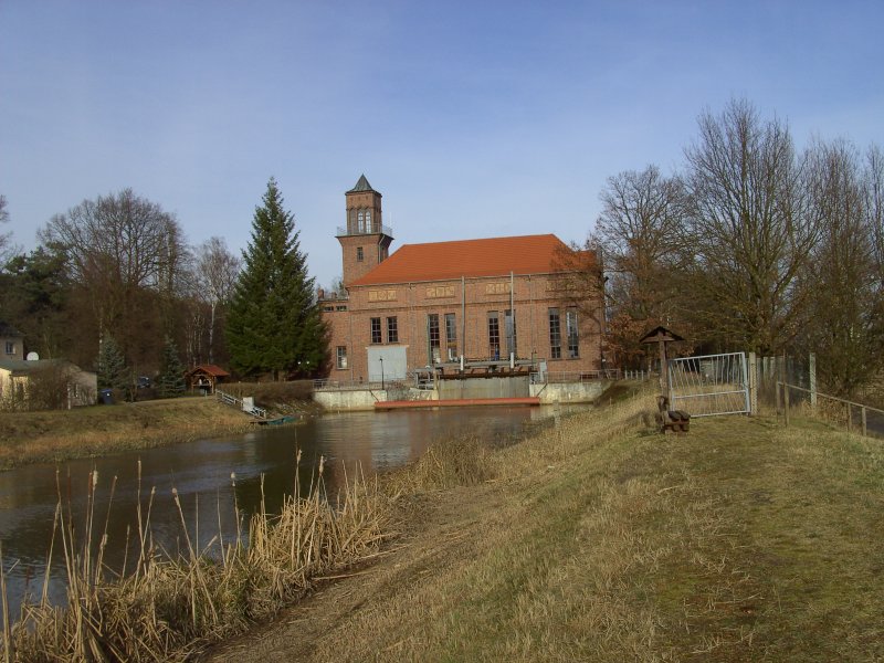 Wasserkraftwerk Grieen, Gemeinde Jnschwalde, Ortsteil Grieen (Niederlausitz), 31.01.2008