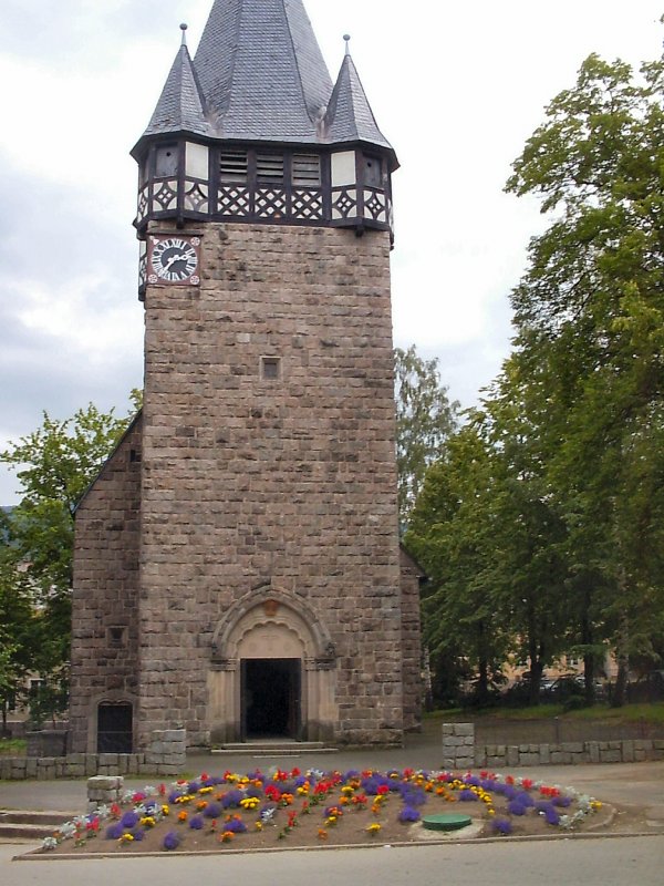 Wehrhafter Kirchturm in Krummhbel - Sommer 2004 im polniscchen Riesengebirge


Polen/Niederschlesien/Karpacz