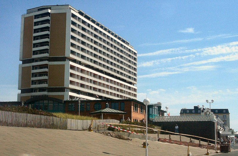 WESTERLAND auf SYLT, Hotelbau - Sommer 2004