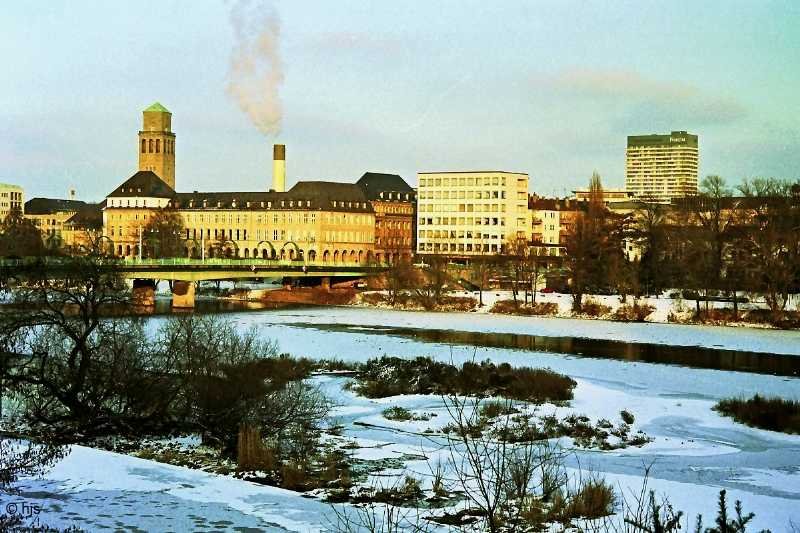 Winternachmittag an der Ruhr (4. Februar 1996)