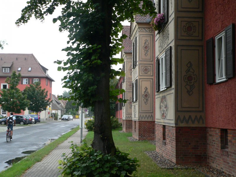 Wohnhaus in Kleinmachnow. August 2007