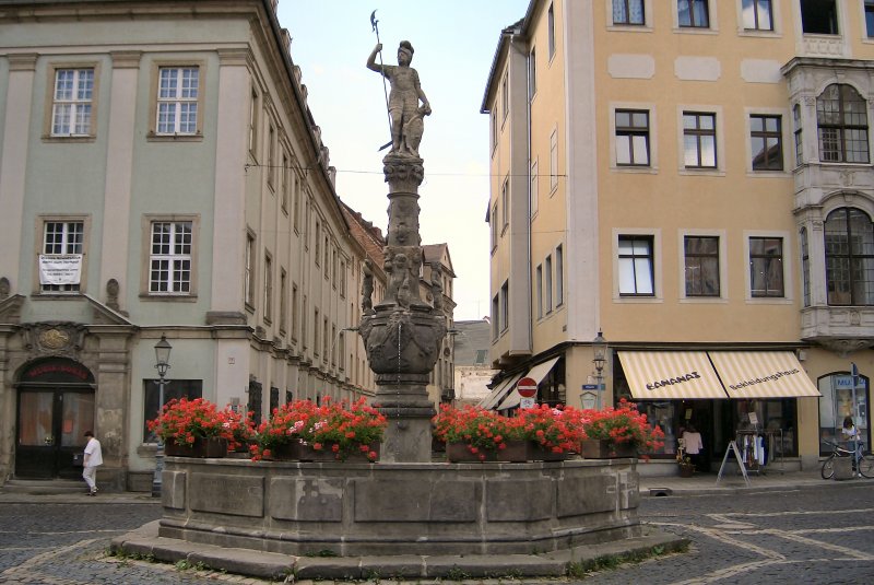 ZITTAU  Stadt der Brunnen - Aufnahme vom Sommer 2005